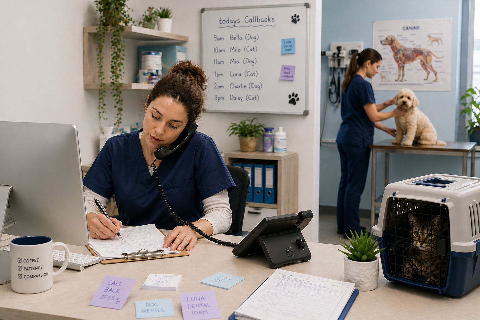 Small veterinary clinic